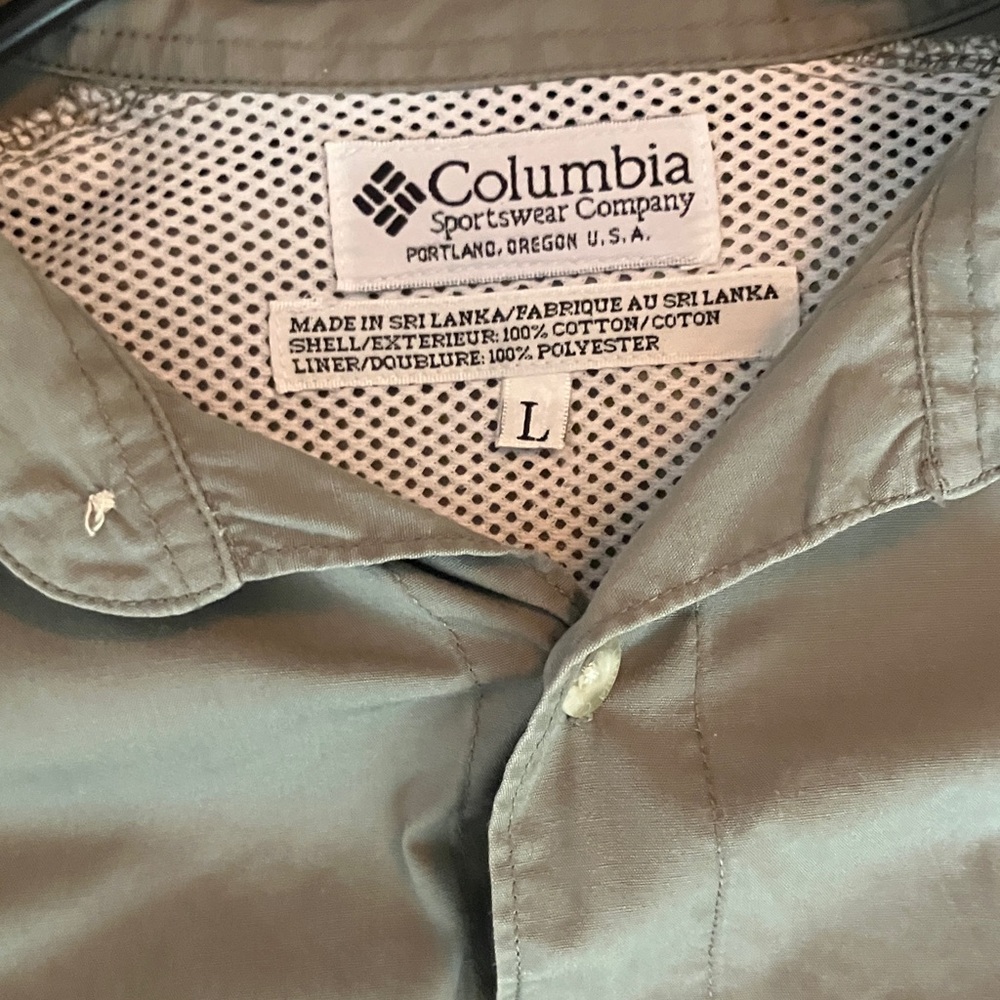 Columbia Men's Olive Green Outdoor Jacket - Picture 2 of 8